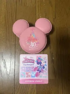 ディズニーランド40周年記念マカロンケース+ハイピリオンラウンジミニーコースター