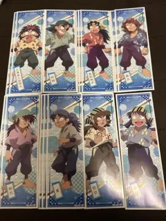 忍たま乱太郎　ロングステッカー　兵庫水軍　8種　15枚セット