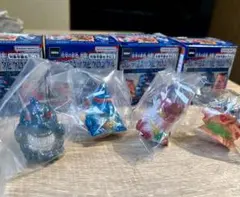 ゴジラ ミニソフビクロニクル レトロカラー　4体セット