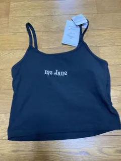 me Jane ブラック キャミソール M