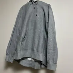 GUヘビーウェイトビッグスウェットパーカーXXLグレー