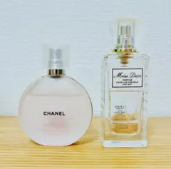 【匿名配送】シャネルチャンスオータンドゥル& Miss Dior ヘアミスト