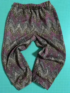ハンドメイド　キッズダブル付パンツ　120サイズ位