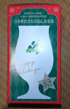 Mrs. GREEN APPLE 淡麗グリーンラベル コラボグラス 1個