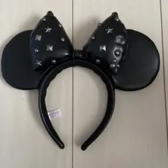 ミニーマウス風スタッズ付きカチューシャ