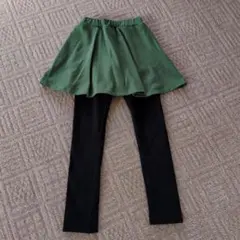 plusnao スカート付きレギンス 140