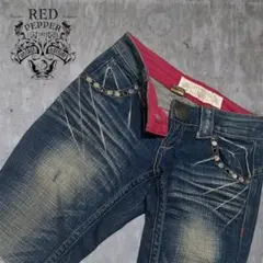 【Y2K】レッドペッパー フレアデニム 平成ギャル ローライズ スタッズのサムネイル