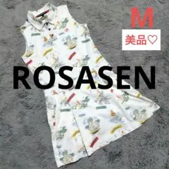 ロサーセン♡総柄♡ワンピース♡M ゴルフ *スポーツ*テニスのサムネイル