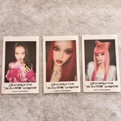 XG EXHIBITION チェキ　CHISA コンプ　3種