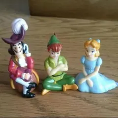 ディズニーレトロ★ピーターパン　フィギュアセット　ディズニーアンティーク