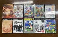 PS2 ゲームソフト 10本セット まとめ売り