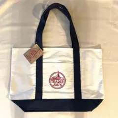 新品未使用　タグ付き　TRADER JOE'S ロゴ入り　キャンバストートバック