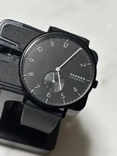 SKAGEN ブラック アナログ 腕時計