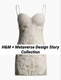 エンベリッシュドレースワンピース H&Mコラボドレス二次会結婚式パーティードレスのサムネイル