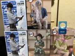 鬼滅の刃CRAFT HOLICラウンドワン限定フィギュア ３体＋呪術廻戦乙骨２体