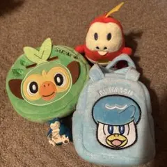 ポケモンぬいぐるみ　ポーチセット