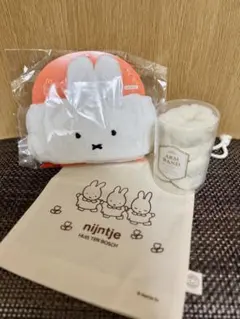 ★土日限定【未使用】5点セットミッフィー ヘアバンド巾着袋アームバンド他