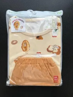 ユニクロ　パジャマ半袖110【未開封品】パンどろぼう