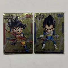 ドラゴンボール　孫悟空（ミニ）:DA ベジータ（ミニ）:DA ゴールドリーダー③