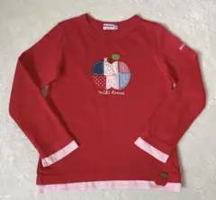 【美品】ミキハウス 120cm MIKIHOUSE 長袖Tシャツ カットソー