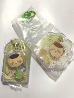 【セット売り】ちいかわ チョコチャーム＆きゃらシャカ☆チャーム くりまんじゅう