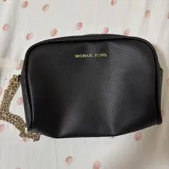 MICHAEL KORS ブラックポーチ