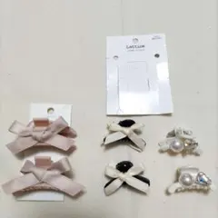 ヘアクリップ ３組（６個）セット