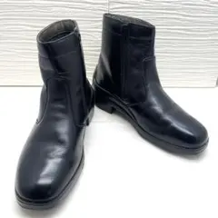 【超美品】Bon Step サイドジップ中ボア高級コンフォートブーツ24EEEE