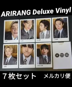 BTS】ARIRANG 613 Vinyl ポラロイドカード8枚セット - メルカリ