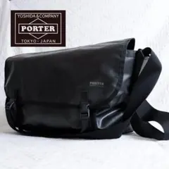 PORTER ポーターソニック 防水メッセンジャーバッグ　ブラック　軽量大型