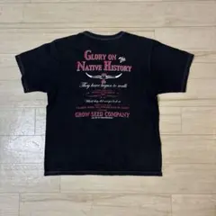 フラットヘッド　バックプリントTシャツ　40 NATIVE HISTORYのサムネイル