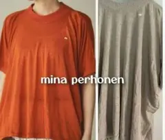minä perhonen Elna リネン 半袖カットソー ホワイト 38 - メルカリ