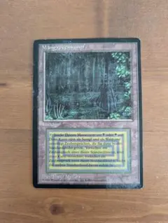 MTG Bayou イタリア語　3ED(FBB) 黒枠　デュアルランド 黒枠デュアルランドと開封日記 2023年10月29日｜たけばやし