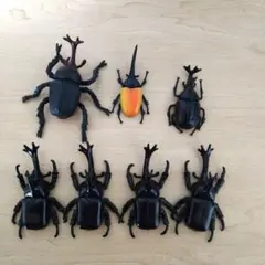 カブトムシフィギュア 7体セット