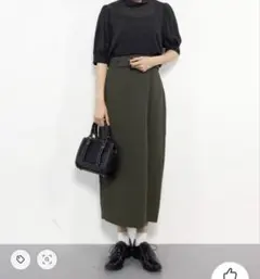 KBF+　フロントスリットベルト付きスカート