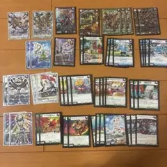 青白ライオネル 40枚 デュエマ デッキパーツ 心絵 ジョーカーズ