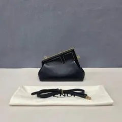 LENDI 黒 レザー ショルダーバッグaw - メルカリ