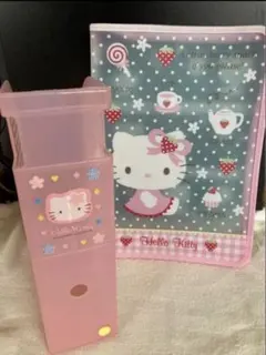 d*2様 Hello Kitty 97年収納ボックス ピンク　 ファイル ハロー