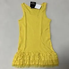 タグ付き　タンクトップ　M フリル