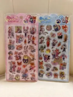 ズートピア 3D立体シールセット