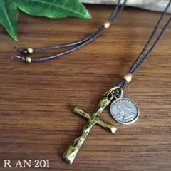 クロス ネックレス・十字架／ロング ネックレス／メンズ・レディース／新品／