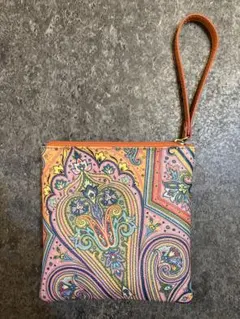 ETRO ペイズリー柄 マルチポーチ イタリア製のサムネイル