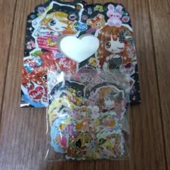 平成レトロ　平成女児　フルフルシール フレークシール