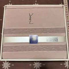 Yves Saint Laurent ピンクフラットシーツ シングル