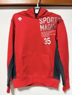 デサント SPORTS MAGIC スウェットパーカー レッド [サイズM]のサムネイル