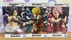Grandistaナルト&うちはサスケ&春野サクラフィギュアセット NARUTO