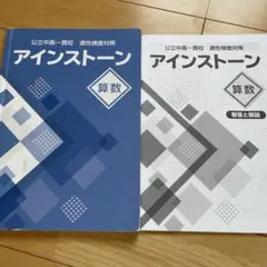 アインストーン 数学 解答と解説