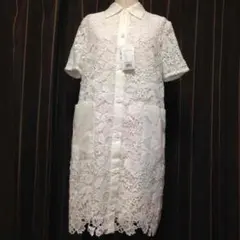 タグ付き未使用品 定価42000円+税Body dressing 総レースワンピ