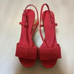 新品 未使用】kate spade new york サンダル レッド サイズ7のサムネイル