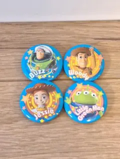 トイ・ストーリー ピンバッジ 4個セット
